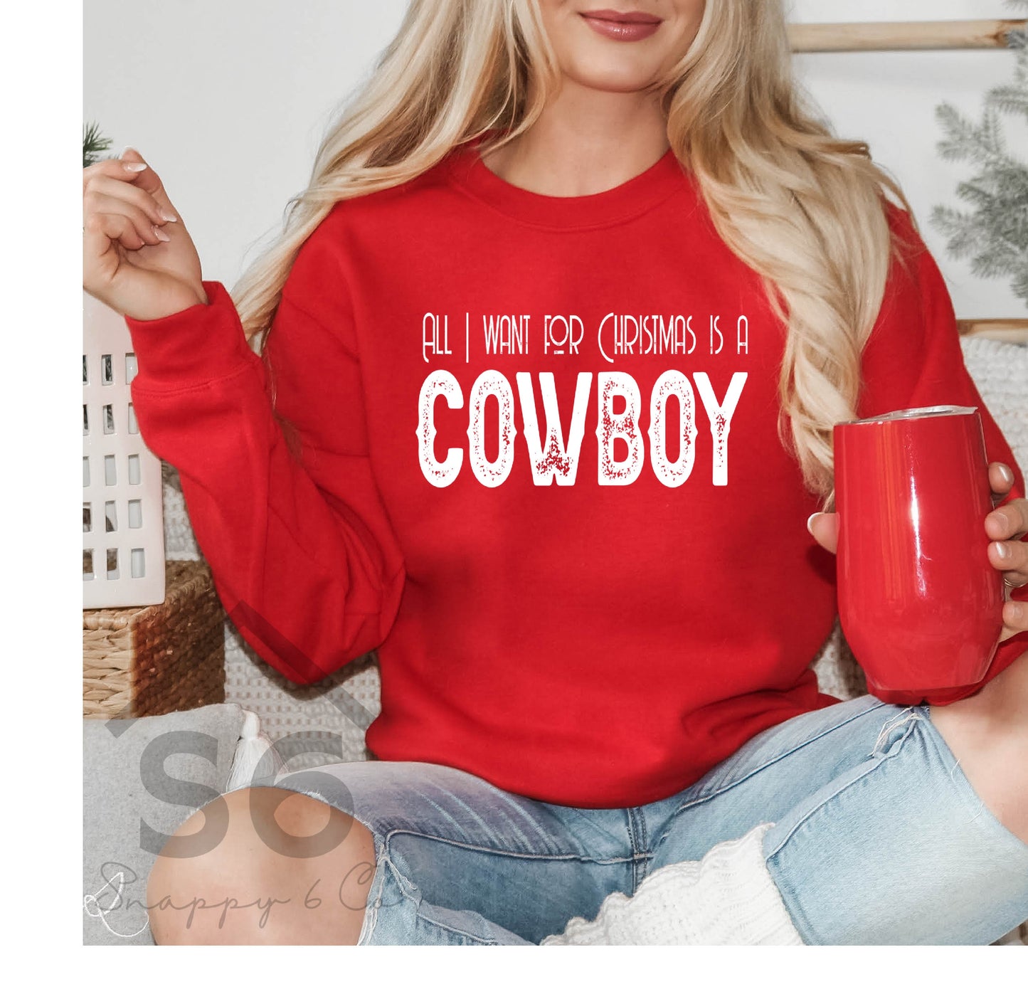 All I want for Christmas is a Cowboy Crewneck