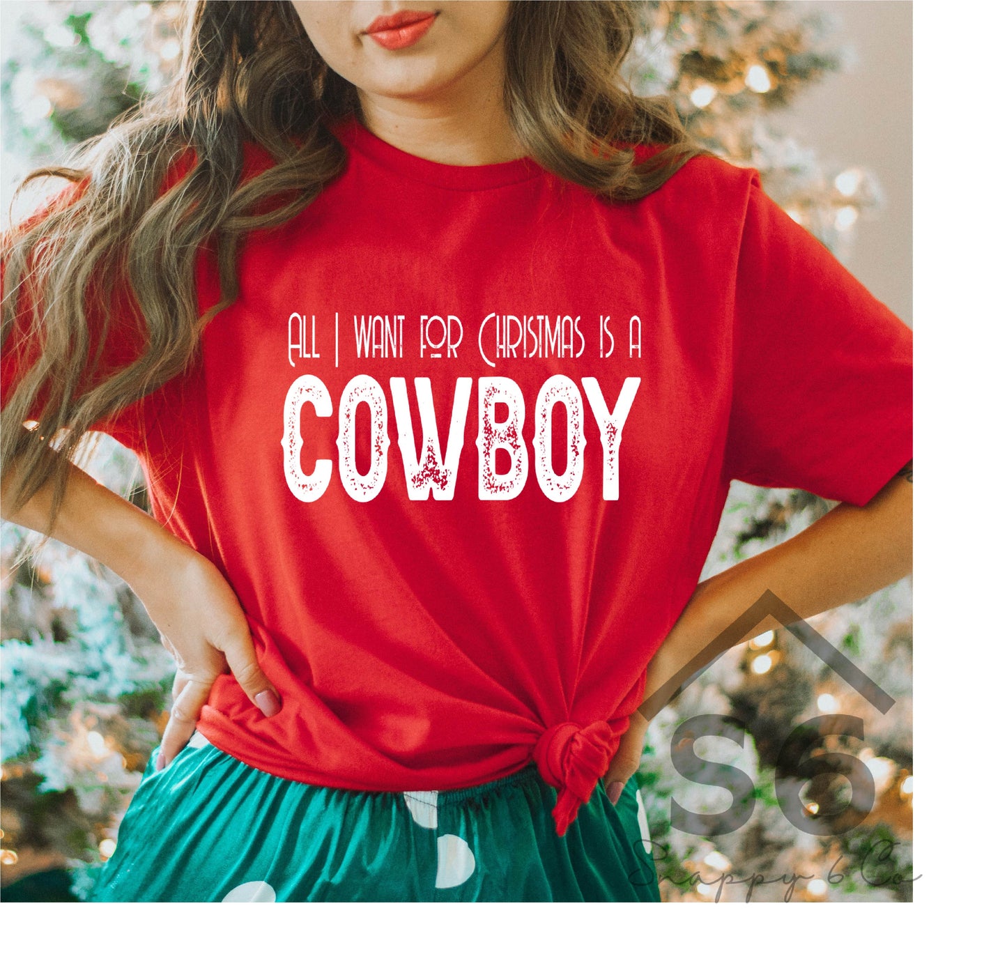 Christmas Cowboy T-Shirt