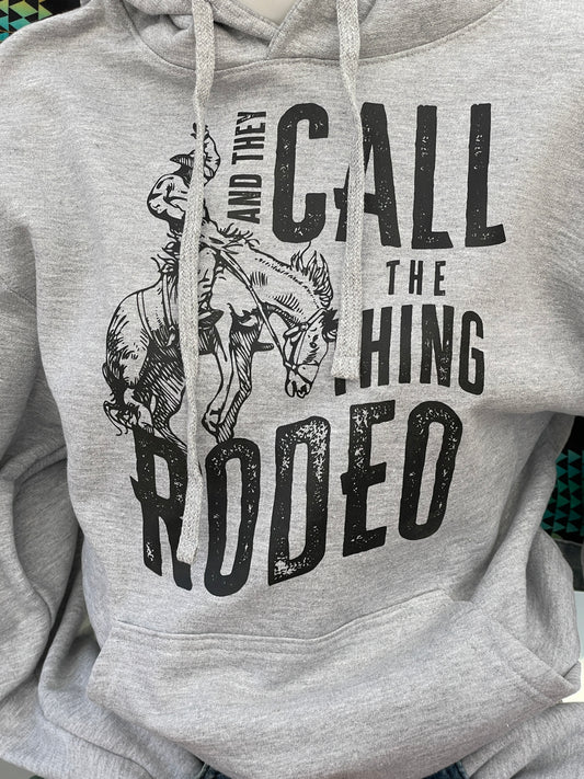 Rodeo Gray Hoodie